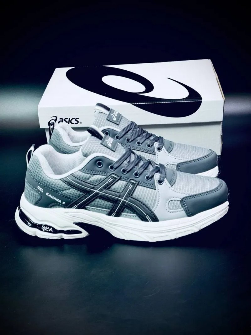 Асикс кахана мужские молодежные красовки на лето Кожаные кросовки Asics Gel Kahana летние Спортивные кросовки модные Легкие кросовки асиксы асекс — фото 3