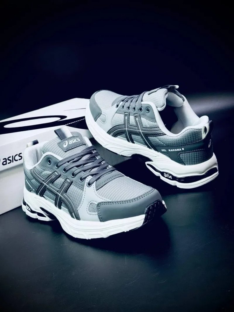 Асикс кахана мужские молодежные красовки на лето Кожаные кросовки Asics Gel Kahana летние Спортивные кросовки модные Легкие кросовки асиксы асекс — фото 5