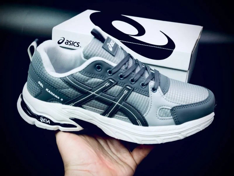 Асикс кахана мужские молодежные красовки на лето Кожаные кросовки Asics Gel Kahana летние Спортивные кросовки модные Легкие кросовки асиксы асекс — фото 6