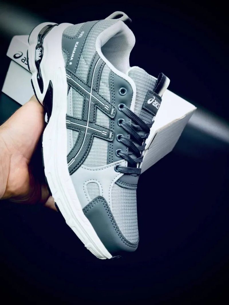 Асикс кахана мужские молодежные красовки на лето Кожаные кросовки Asics Gel Kahana летние Спортивные кросовки модные Легкие кросовки асиксы асекс — фото 8