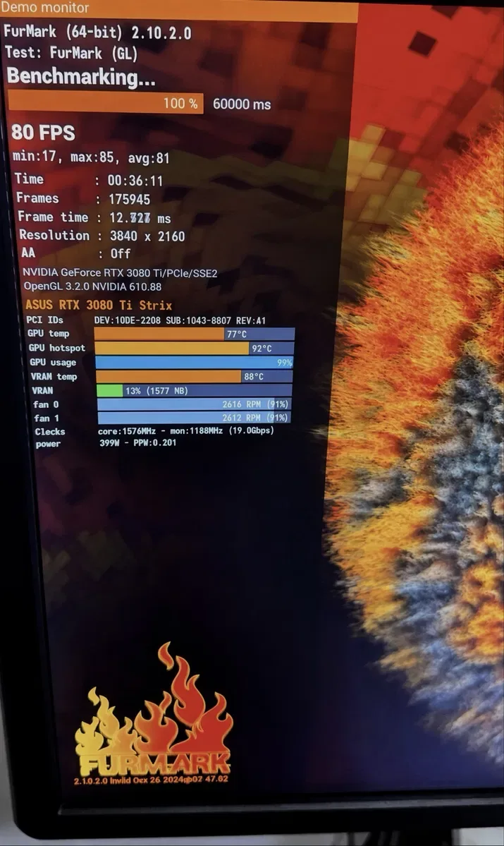 ASUS ROG STRIX GeForce RTX 3080 Ti OC 12GB GDDR6X топова версія — фото 5