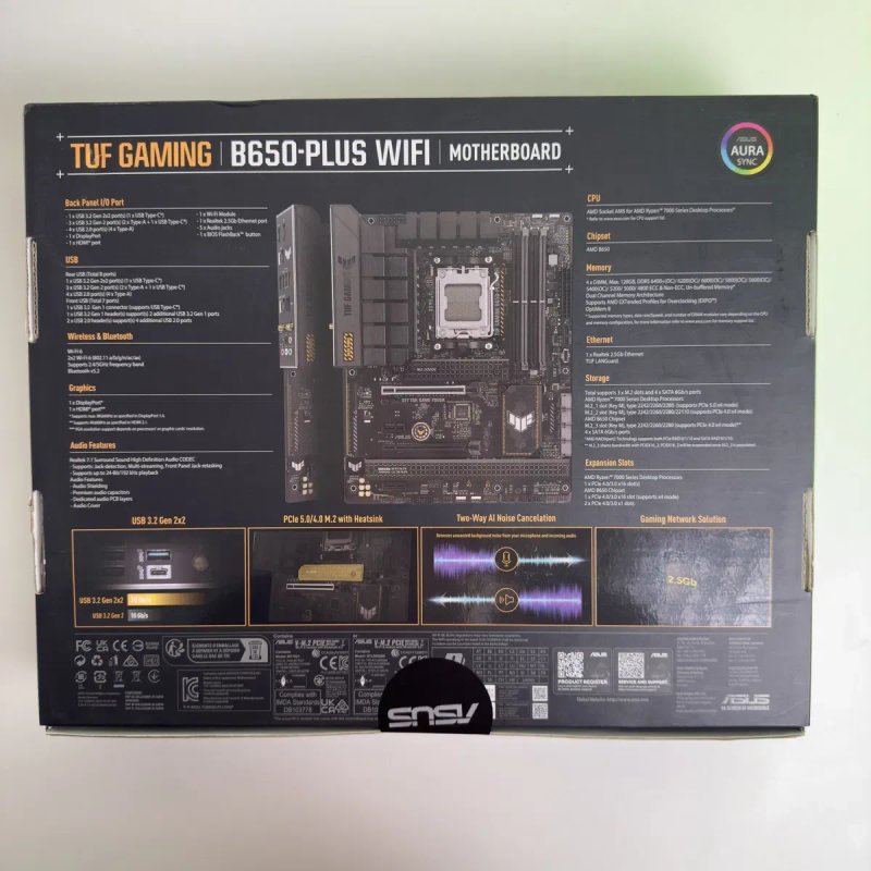 Asus TUF GAMING B650-PLUS WIFI — сокет AM5 — фото 3