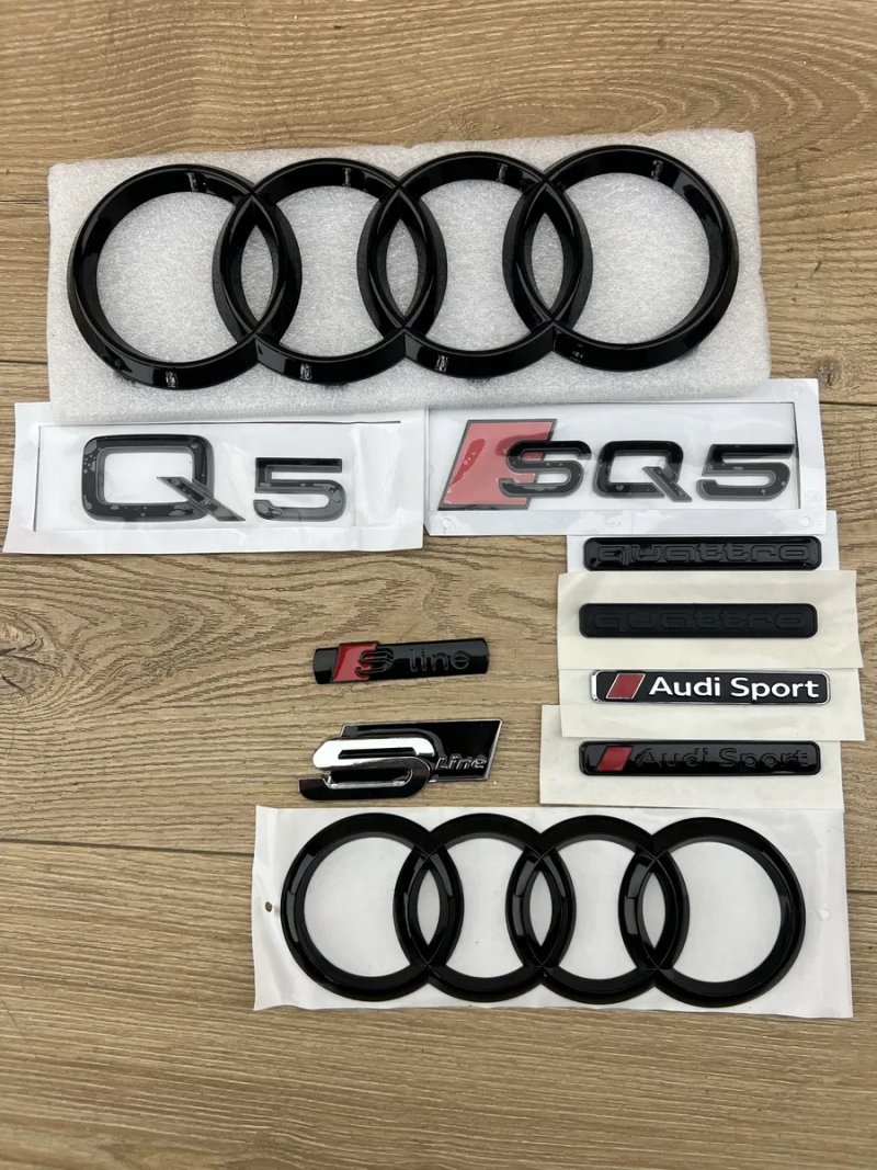 Audi a3 a4 a5 a6 q5 s4 b9 b8 b7 c7 c6 4m емблема значок — фото 2
