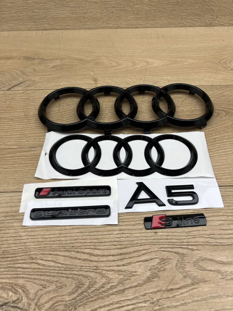 Audi a3 a4 a5 a6 q5 s4 b9 b8 b7 c7 c6 4m емблема значок — фото 4