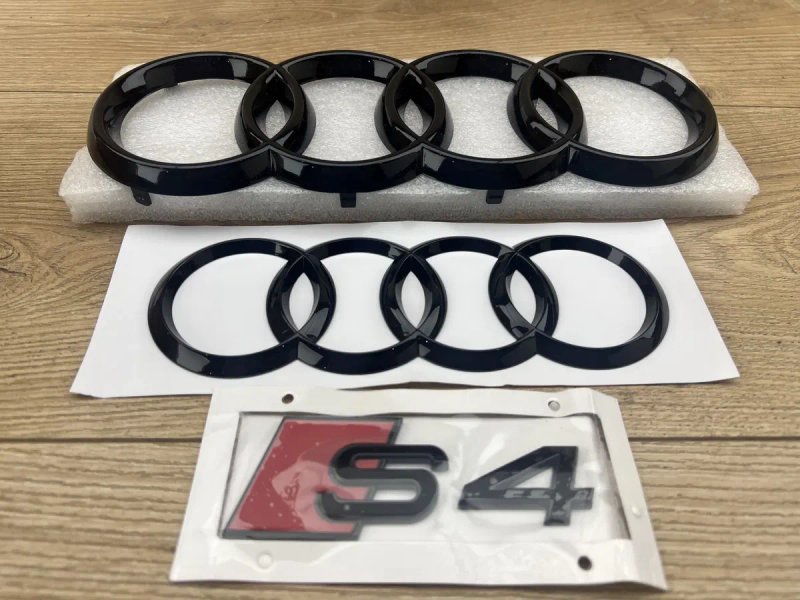 Audi a3 a4 a5 a6 q5 s4 b9 b8 b7 c7 c6 4m емблема значок — фото 6