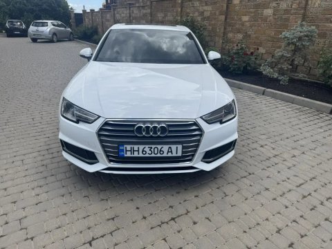 Audi a4 автомат в белом цвете 2019 г 2.0 бензин ауди а4 обмен на теслу