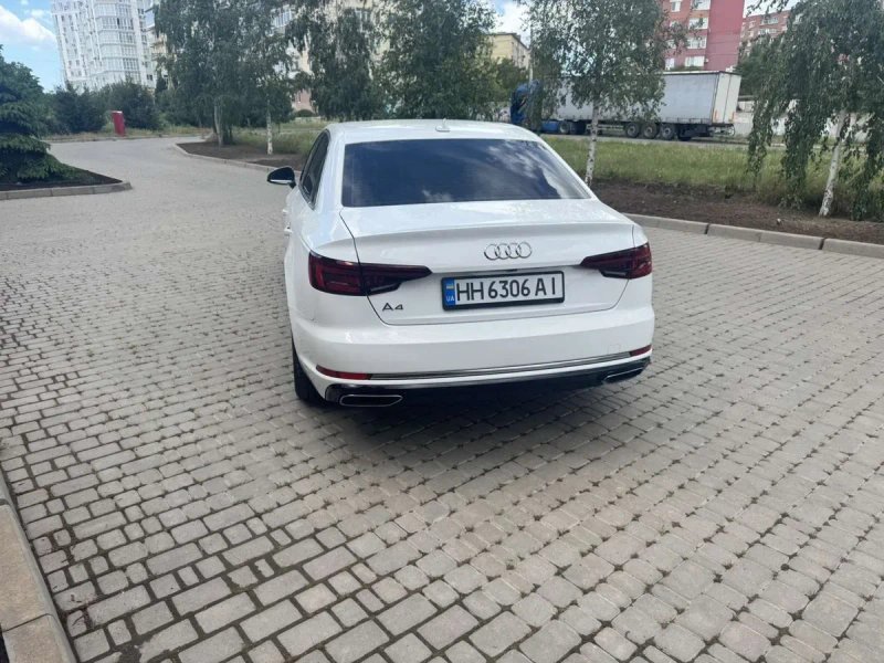 Audi a4 автомат в белом цвете 2019 г 2.0 бензин ауди а4 обмен на теслу — фото 6