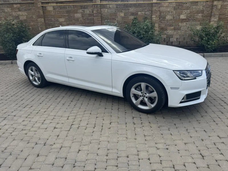 Audi a4 автомат в белом цвете 2019 г 2.0 бензин ауди а4 обмен на теслу — фото 8