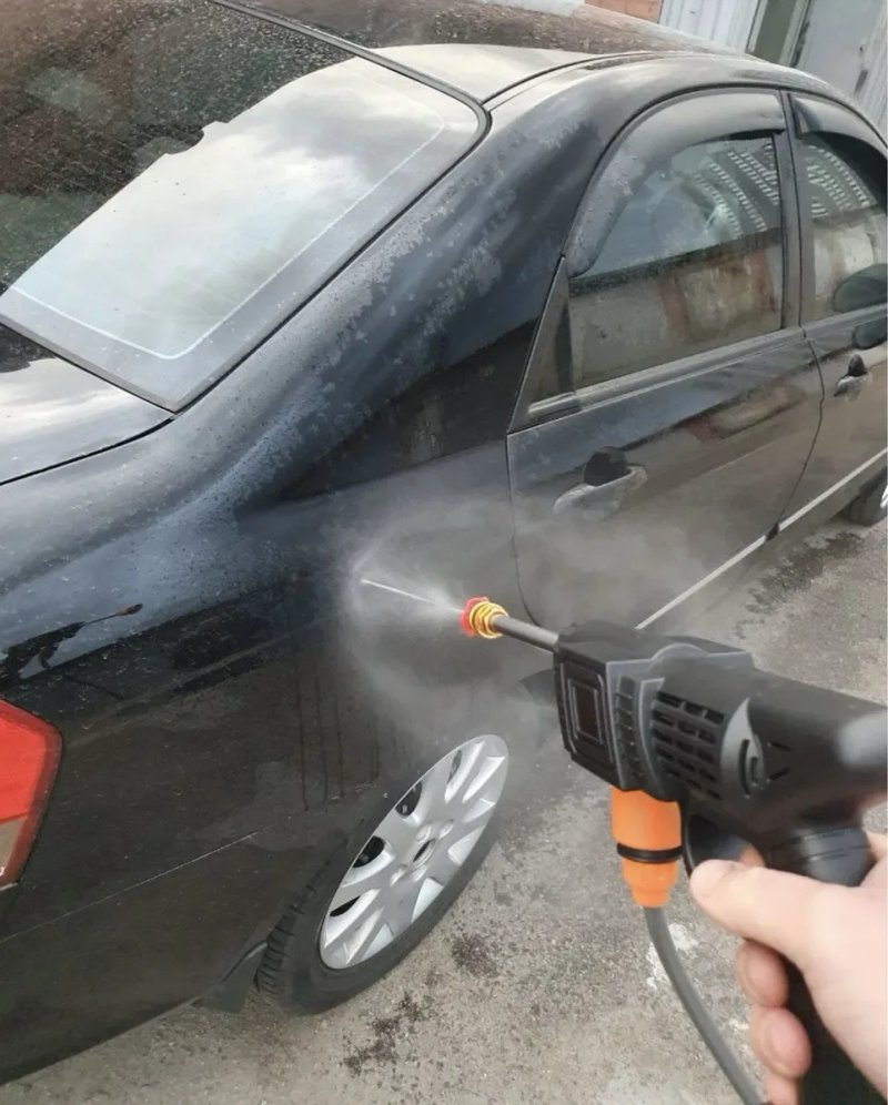 Авто мийка високого тиску акумуляторна 48V портативна керхер Karcher — фото 2
