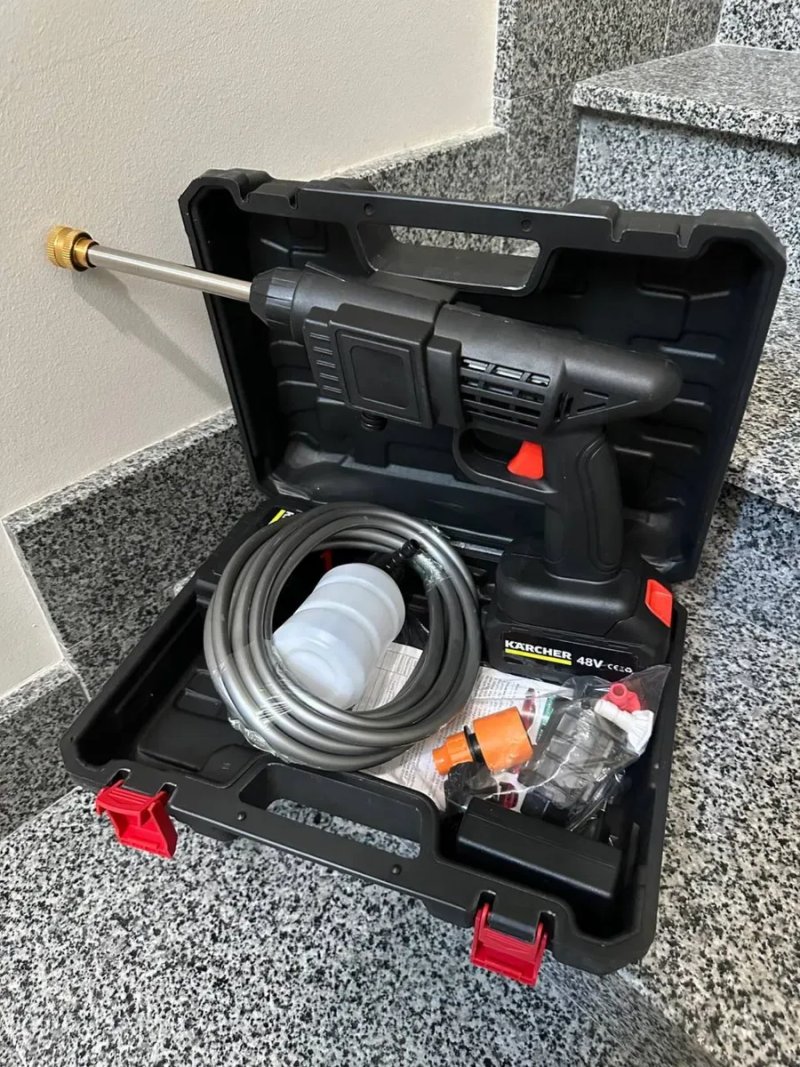 Авто мийка високого тиску акумуляторна 48V портативна керхер Karcher — фото 3
