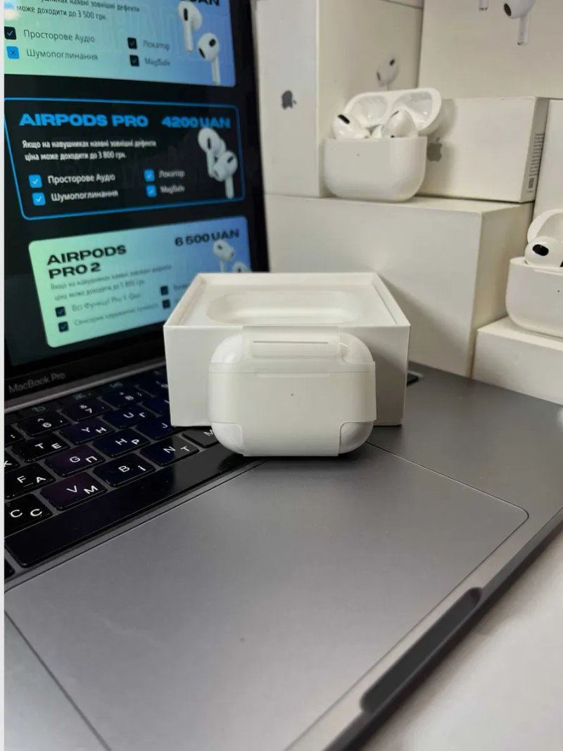 б/у AirPods Pro 2 Оригінал Магазин Наушники аирподс — фото 3
