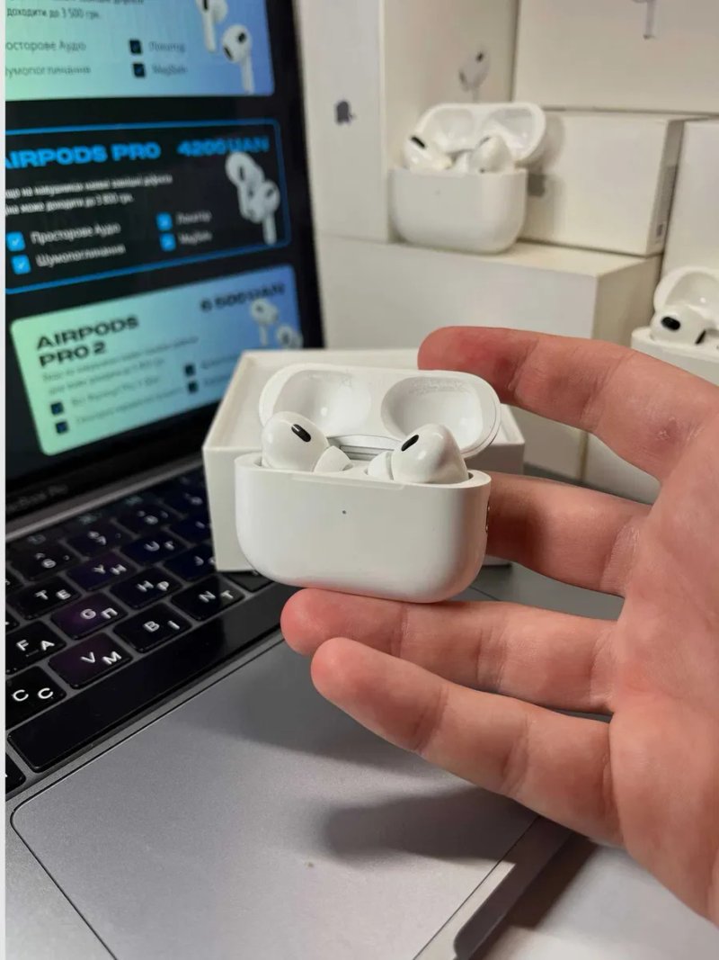 б/у AirPods Pro 2 Оригінал Магазин Наушники аирподс — фото 4