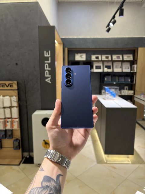 Б/У Samsung Fold 7, 12/256GB, Blue, DualSIM (МАГАЗИН/ГАРАНТИЯ)
