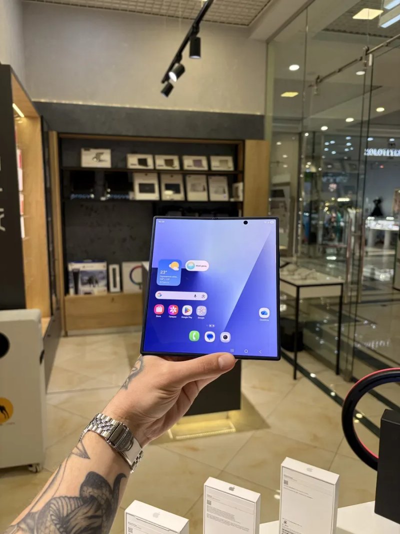 Б/У Samsung Fold 7, 12/256GB, Blue, DualSIM (МАГАЗИН/ГАРАНТИЯ) — фото 7
