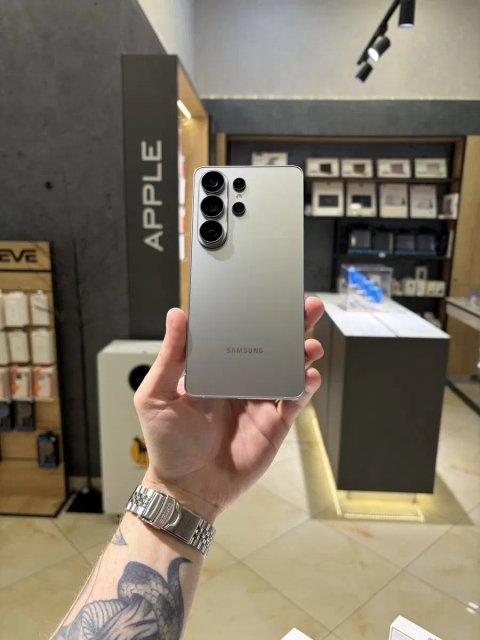 Б/У Samsung S26 Ultra, 12/256GB, Silver, DualSIM + eSIM (МАГАЗИН/ГАРАНТИЯ)