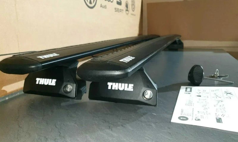 б/в КИТ + поперечини WingBar EVO + Thule 7106 7107 замість 753 — фото 2