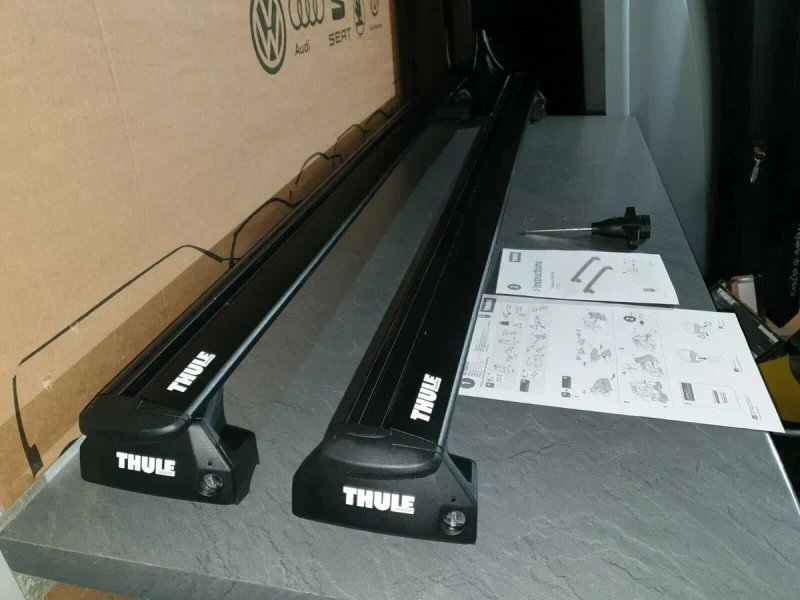 б/в КИТ + поперечини WingBar EVO + Thule 7106 7107 замість 753 — фото 6