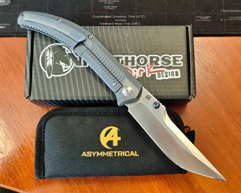 B'yond EDC Nighthorse Titanium / S35VN (SMKW Exclusive) — фото 2