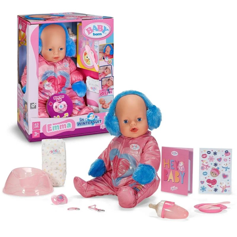 Baby born, кукла бебі борн, baby born Emily, baby annabell, лялька бебі борн перші кроки Емілі, інтерактивна лялька zapf creation — фото 3