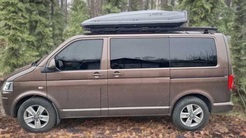 Багажник експедиційний алюміній VW Transporter T5 T6 Multivan Caravell — фото 4