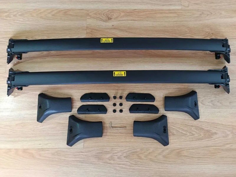 Багажник Mitsubishi Outlander 3 2012-2021 Аутлендер 4 2021+ Перемычки Поперечины на крышу OEM style — фото 2