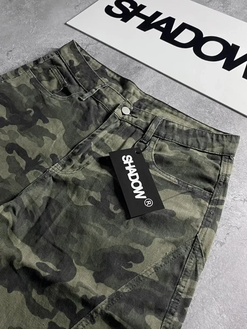 Baggy jeans “Camo” | Широкі джинси камо type jaded opium sk8 rap y2k — фото 3