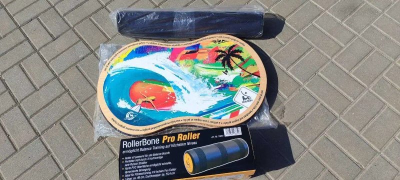 Балансборд Балансувальна дошка баланс борд з валиком Swaeyboard з ковриком Balance Board для сап дошка SUP Stand Up Paddle SwayBoard балансир каяк — фото 2