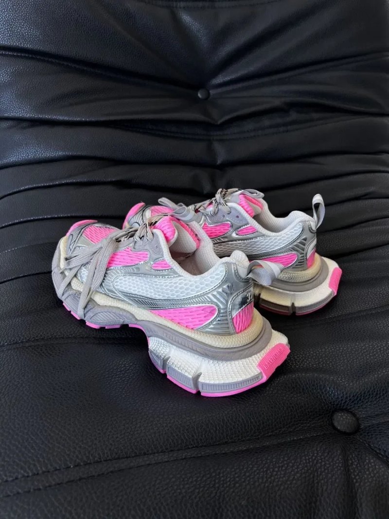 Balenciaga 3XL Silver Pink трендові кросівки баленсіага на платформі — фото 6
