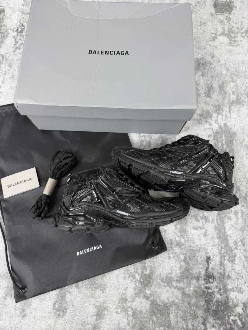 Balenciaga Runner Black Opium кросівки баленсіага чорні великі — фото 5