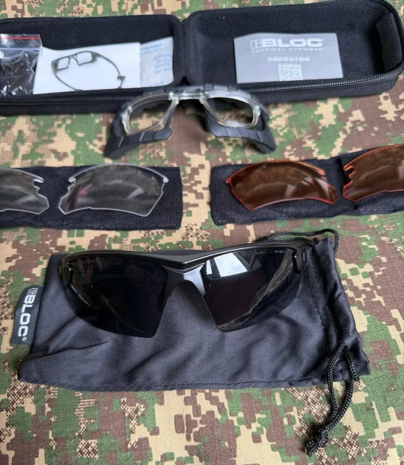 Балістичні окуляри  BLOC® TACTICAL PREDATOR SET USA ORIGINAL‼️ Зі змінними лінзами! — фото 4
