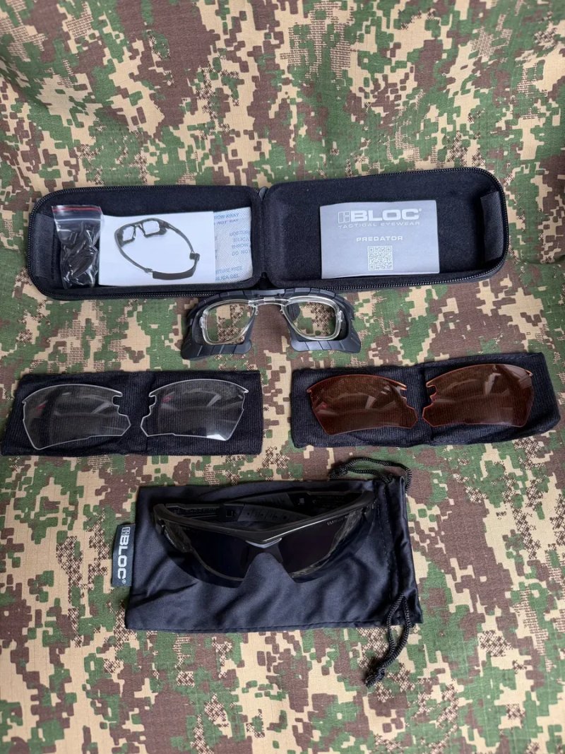 Балістичні окуляри  BLOC® TACTICAL PREDATOR SET USA ORIGINAL‼️ Зі змінними лінзами! — фото 6