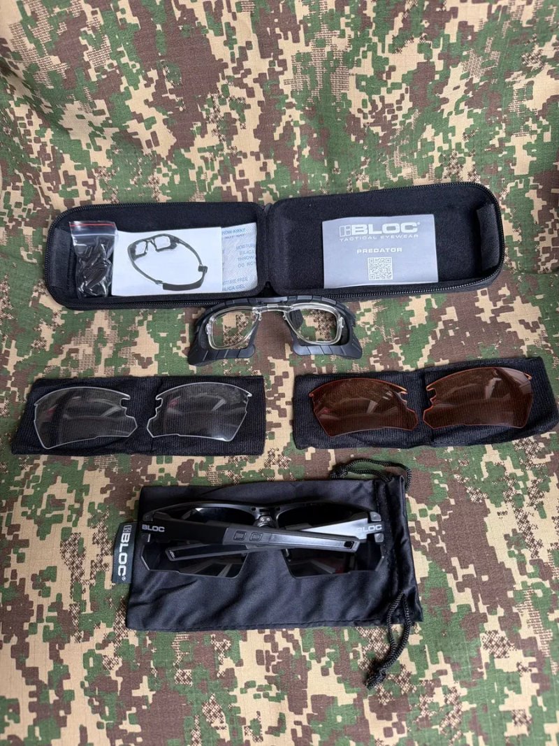 Балістичні окуляри  BLOC® TACTICAL PREDATOR SET USA ORIGINAL‼️ Зі змінними лінзами! — фото 7