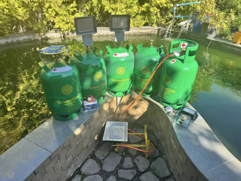 Балон газовий 27л, конфорка, обігрівач, редуктор комплект, перехідник є на 5л,8л,12л,15л гриль,горілка ,пальник