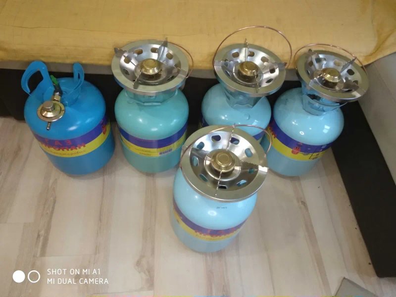 Балон газовий на 2 /6 /8/ 13.5л з пальником. Газовая горелка. Плита — фото 4