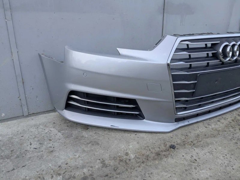 Бампер передній Audi A4 B9 Ауді А4 Б9 передний Колір LZ7G — фото 4