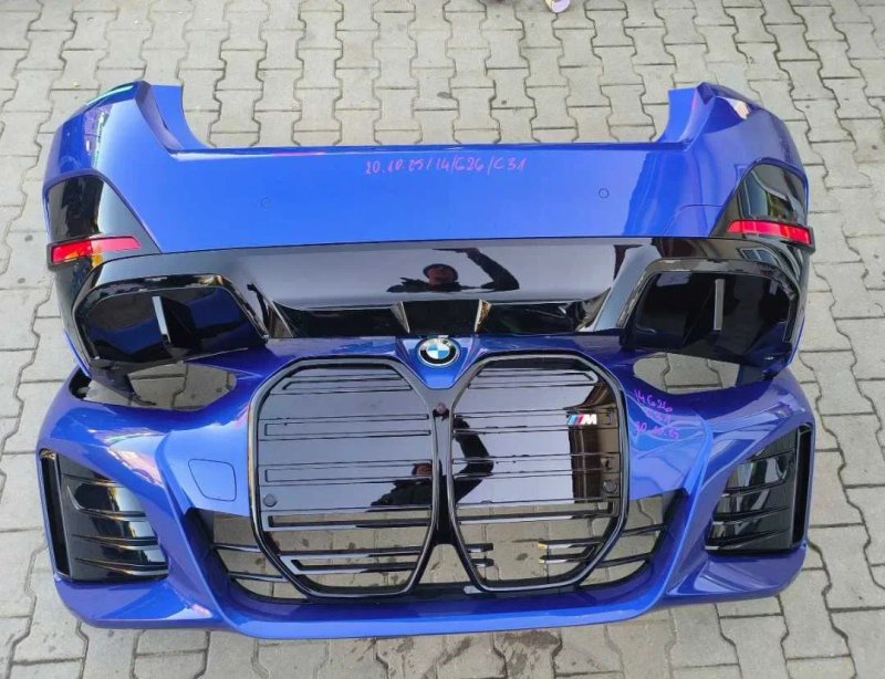 Бампер передній BMW i4 4 G26 M-paket перед оригінал разборка — фото 2