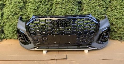 Бампер передній комплектний Audi Q5 80a рестайл 2020-2025 В НАЯВНОСТІ!