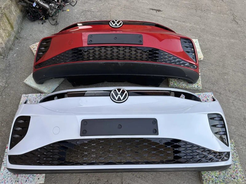 Бампер Передний Передній Volkswagen ID4 Ід4 Айди 4 Фольксваген губа — фото 7