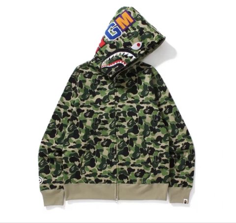 BAPE Shark Full Zip Hoodie | Размер M/L | Премиум качество