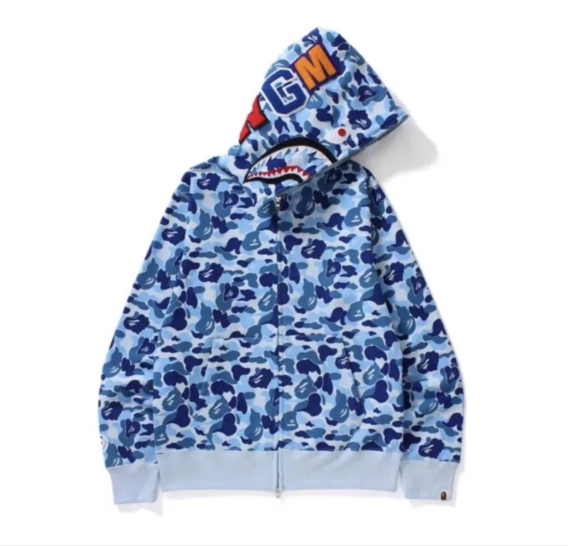 BAPE Shark Full Zip Hoodie | Размер M/L | Премиум качество — фото 2