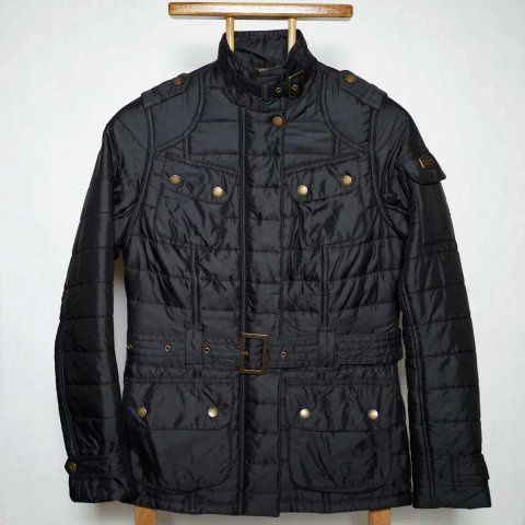 Barbour International World Crosser Belted Quilted XS розмір оригінал