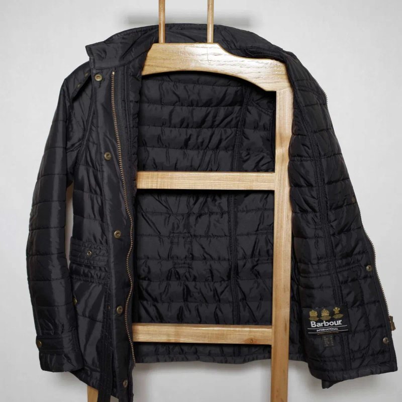 Barbour International World Crosser Belted Quilted XS розмір оригінал — фото 5