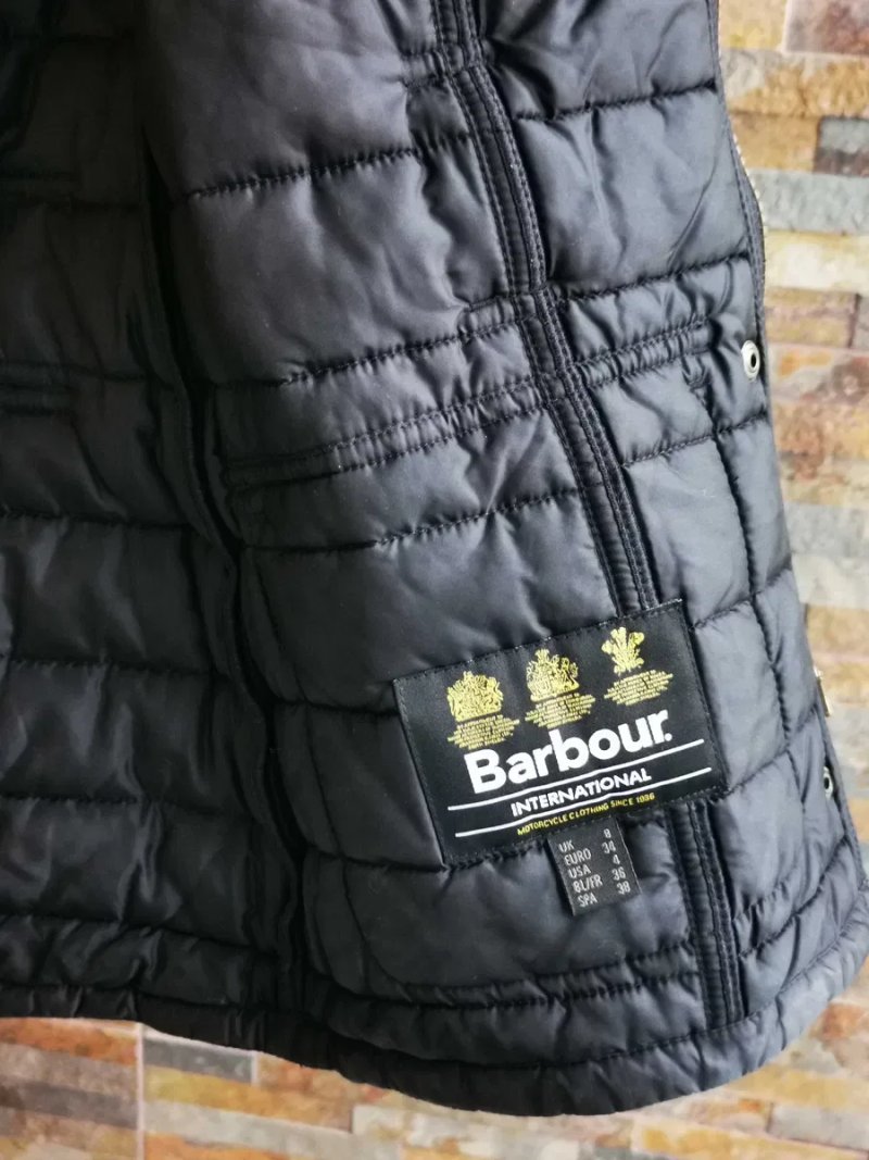 Barbour International World Crosser Belted Quilted XS розмір оригінал — фото 6