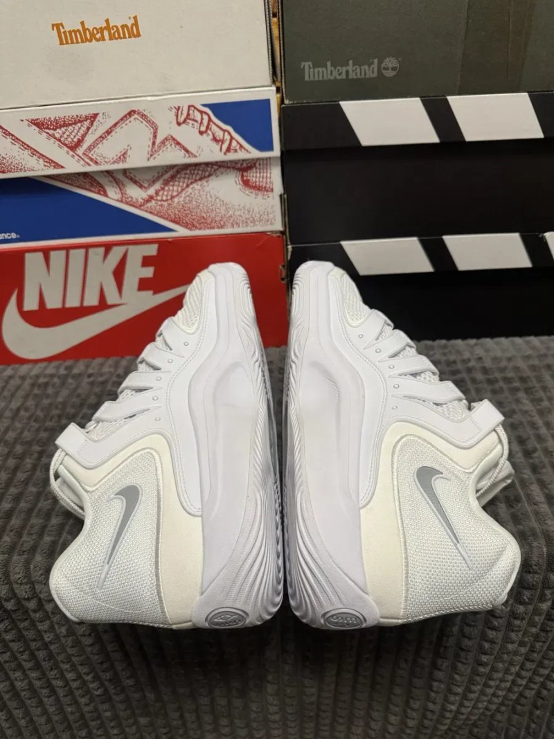 Баскетбольні кросівки 49(33см)Nike KD 18 Team Bank "Triple White" оригінал — фото 5