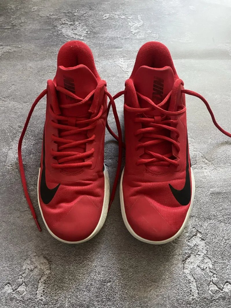 Баскетбольні кросівки Nike Precision Iv University Red Black White 44 розмір — фото 2