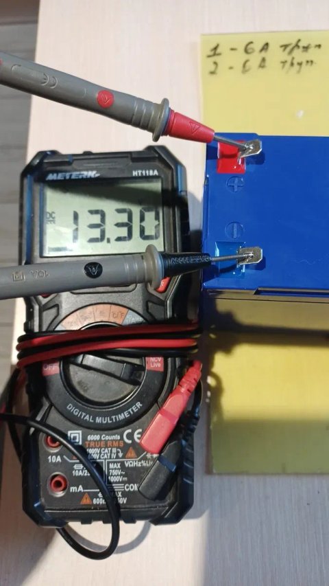 Батарея 12в lifepo4 6.8Ah 4S2P