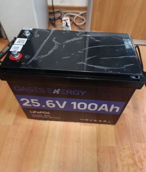 Батарея LiFePo4, Блю туз и Bms,   24v, 2,6 kw