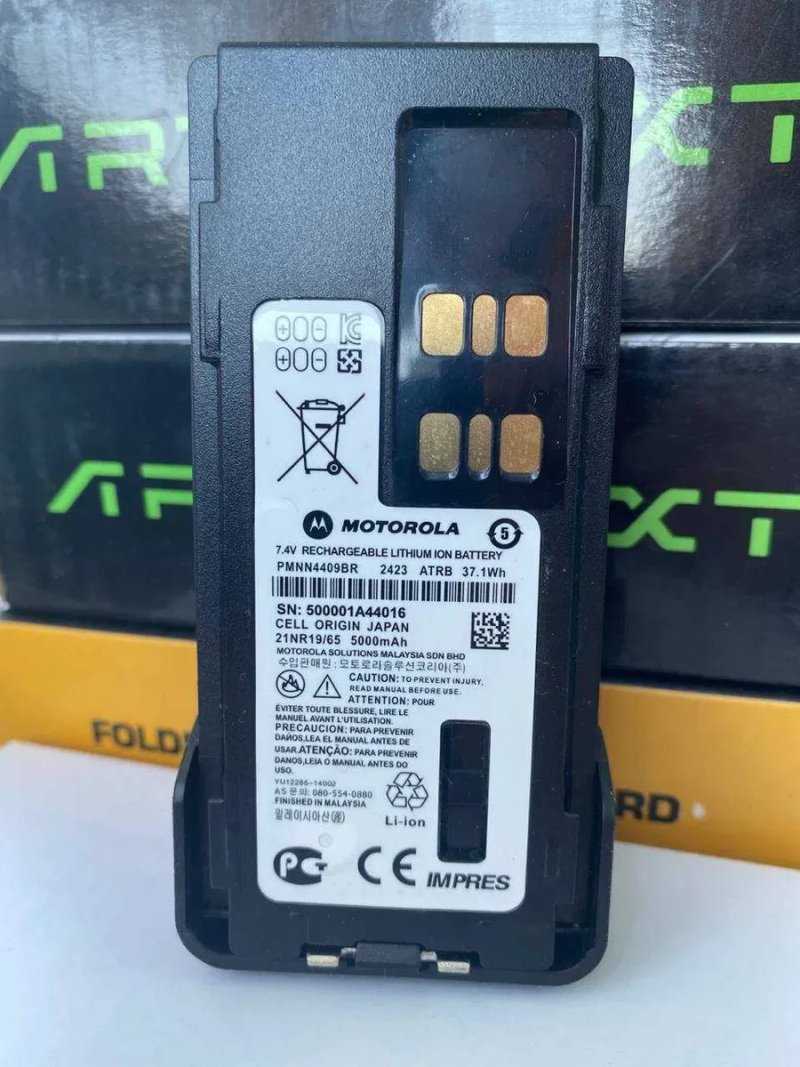 Батарея Моторола акумуляторная 3000mah для раций  DP4400, DP4801 та ін — фото 5