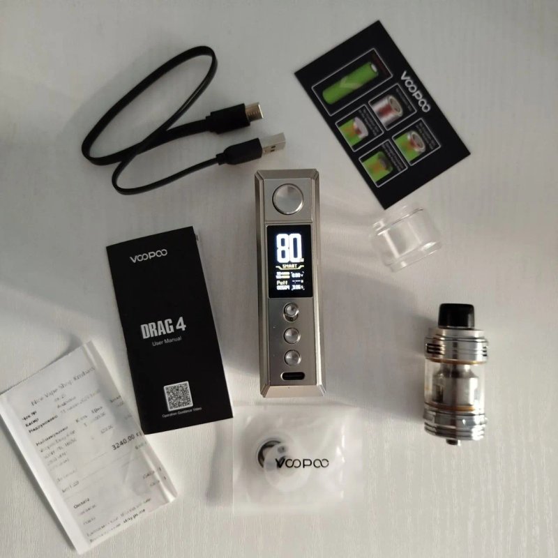 Батарейный мод VOOPOO DRAG 4 Gene TT — фото 8