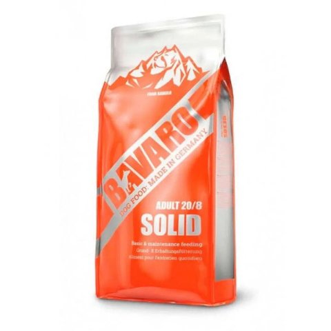 BAVARO Solid 18 кг корм для дорослих та літніх собак, Акційна ціна